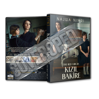 Kızıl Bakire - The Red Virgin - 2024 Türkçe Dvd Cover Tasarımı